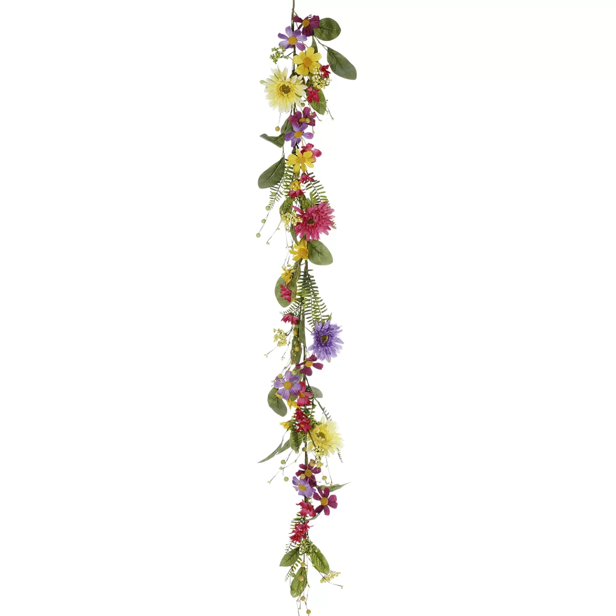 Cheap DecoWoerner Künstliche Gerbera-Feldblumen-Girlande, 140 Cm mehrfarbig