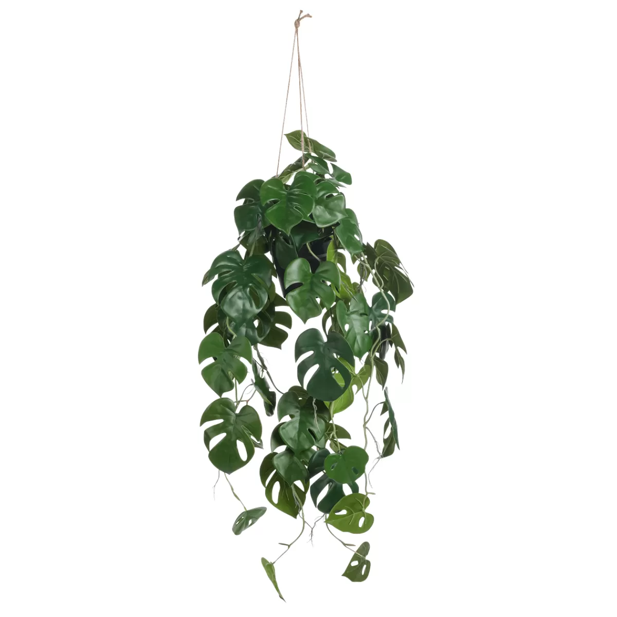 Cheap DecoWoerner Künstliche Monstera Hängepflanze Im Topf 106 Cm grün