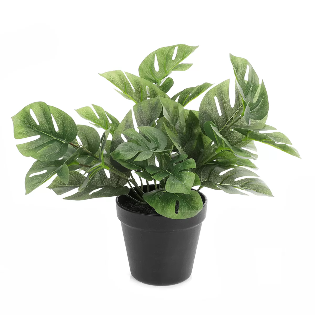 Cheap DecoWoerner Künstliche Monstera Pflanze Im Topf 30 Cm grün