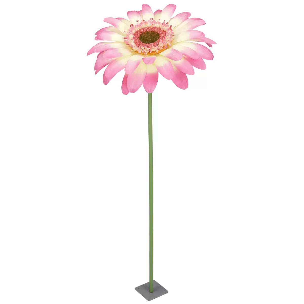 New DecoWoerner Künstliche Riesen-Gerbera , 120 Cm rosa