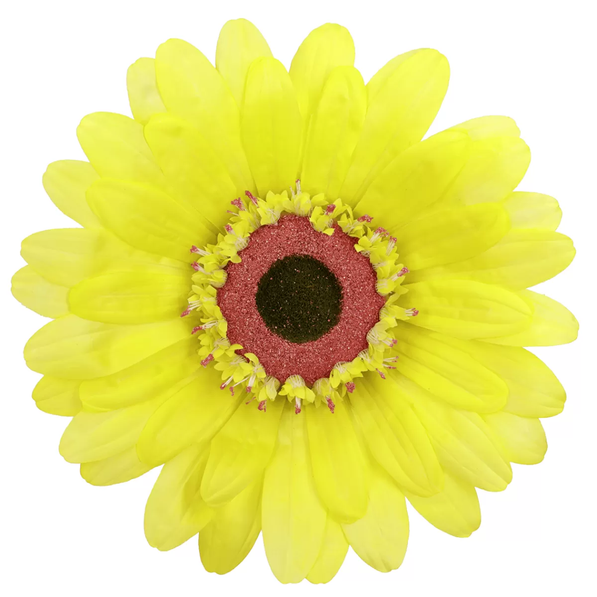 Discount DecoWoerner Künstliche Riesen-Gerbera-Blüte , 45 Cm Ø gelb