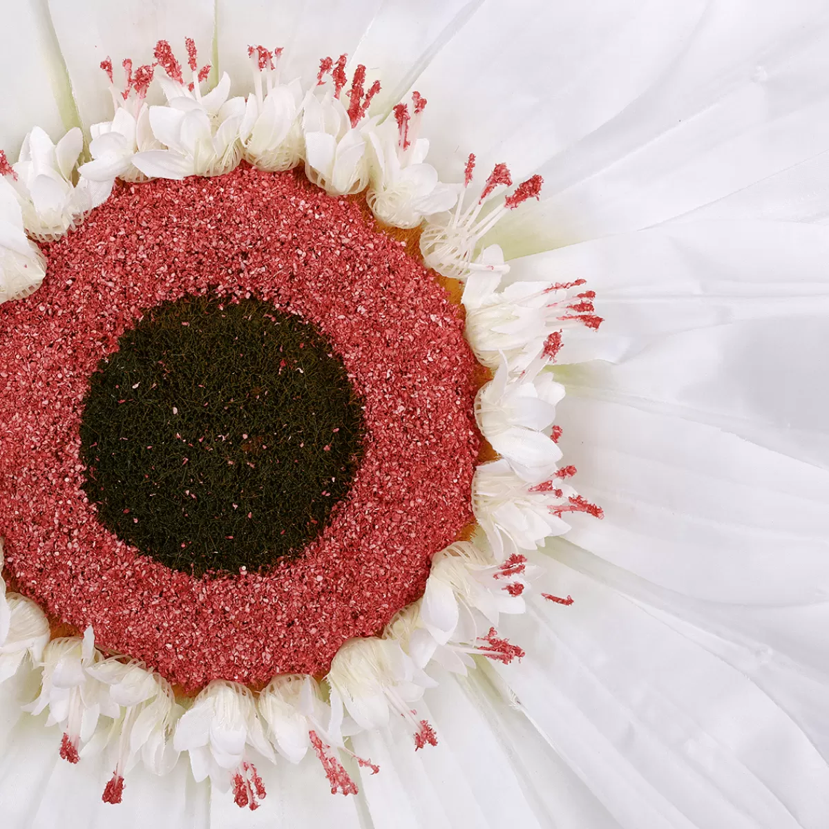 Sale DecoWoerner Künstliche Riesen-Gerbera-Blüte , 45 Cm Ø weiß