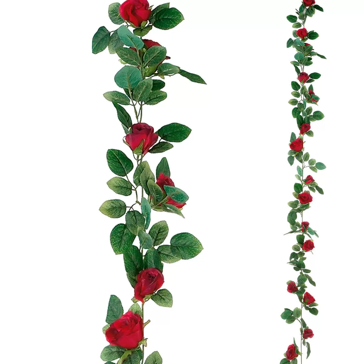 Shop DecoWoerner Künstliche Rosen-Girlande ,180 Cm rot