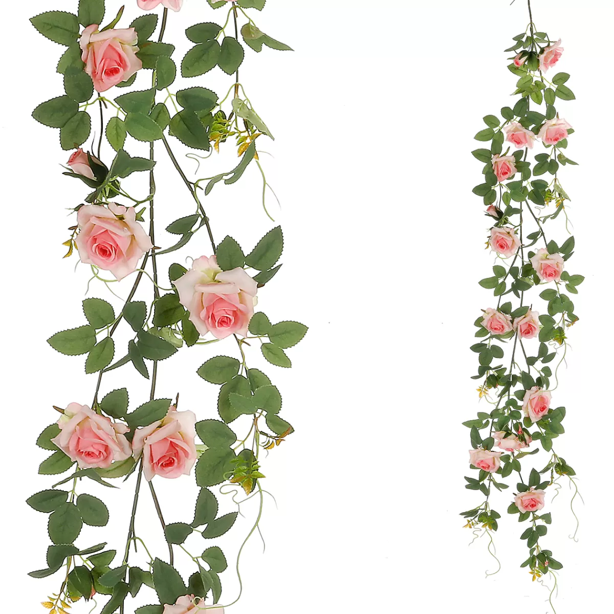 Sale DecoWoerner Künstliche Rosenranke , 125 Cm Mit Haken rosa