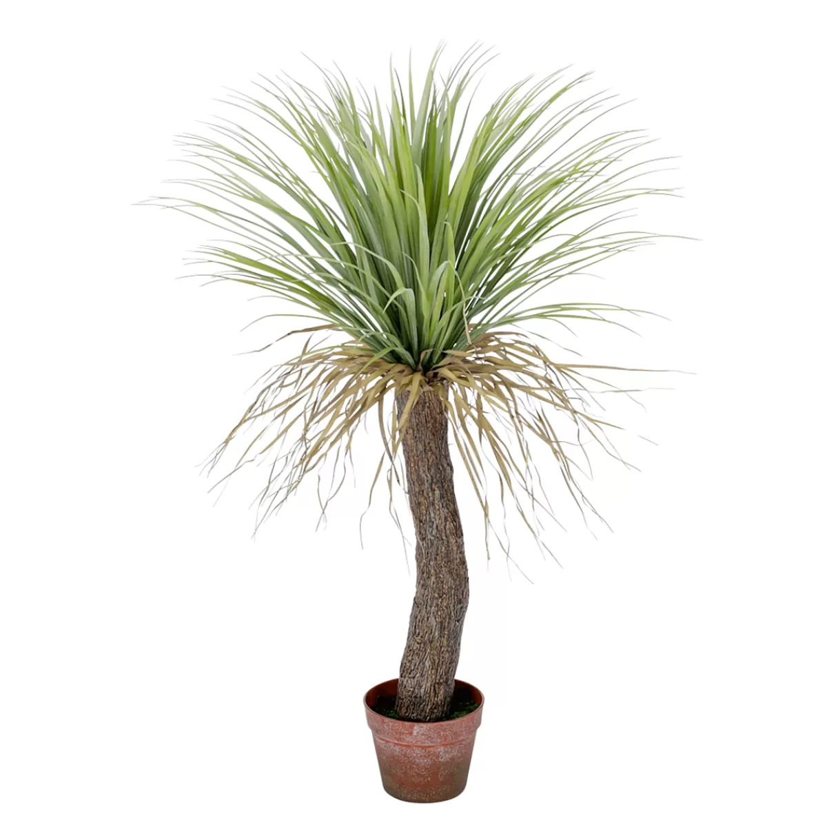 Hot DecoWoerner Künstliche Yucca Palme "wild" Im Topf 110 Cm grün