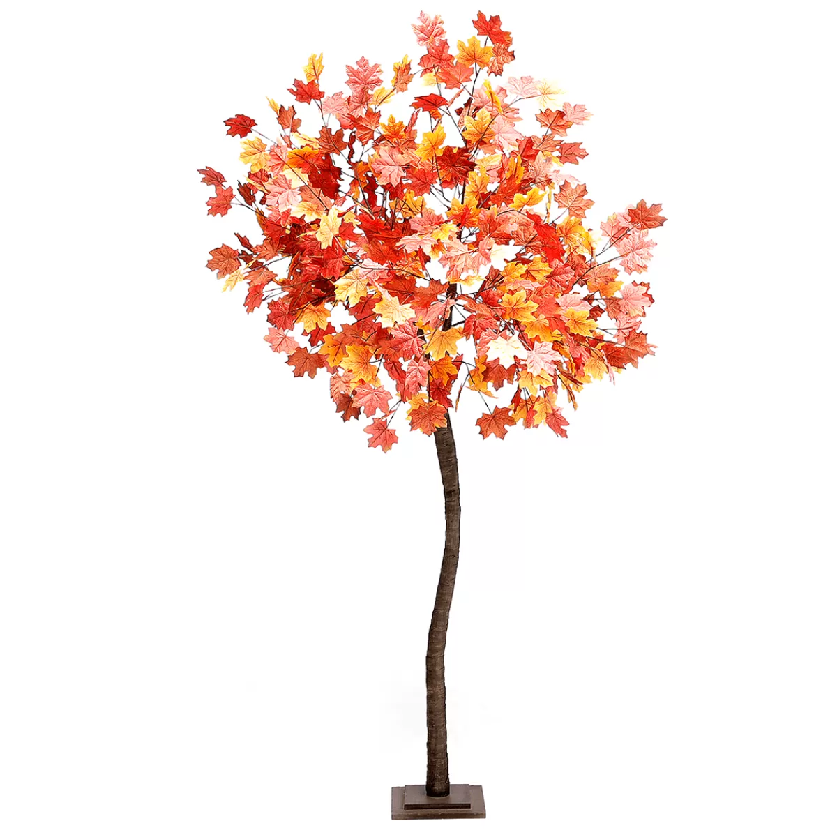 Flash Sale DecoWoerner Künstlicher Ahornbaum 200 Cm orange