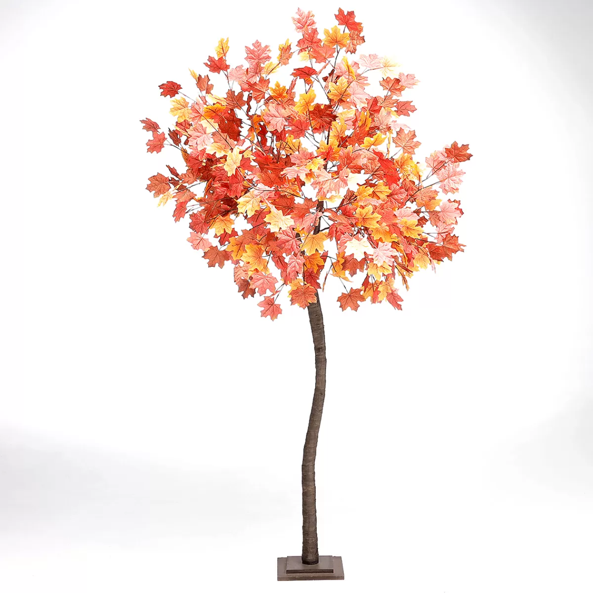 Flash Sale DecoWoerner Künstlicher Ahornbaum 200 Cm orange