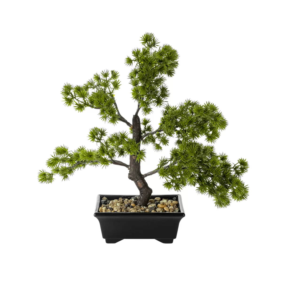 Online DecoWoerner Künstlicher Bonsai Kiefernadeln Eingetopft 34 Cm grün