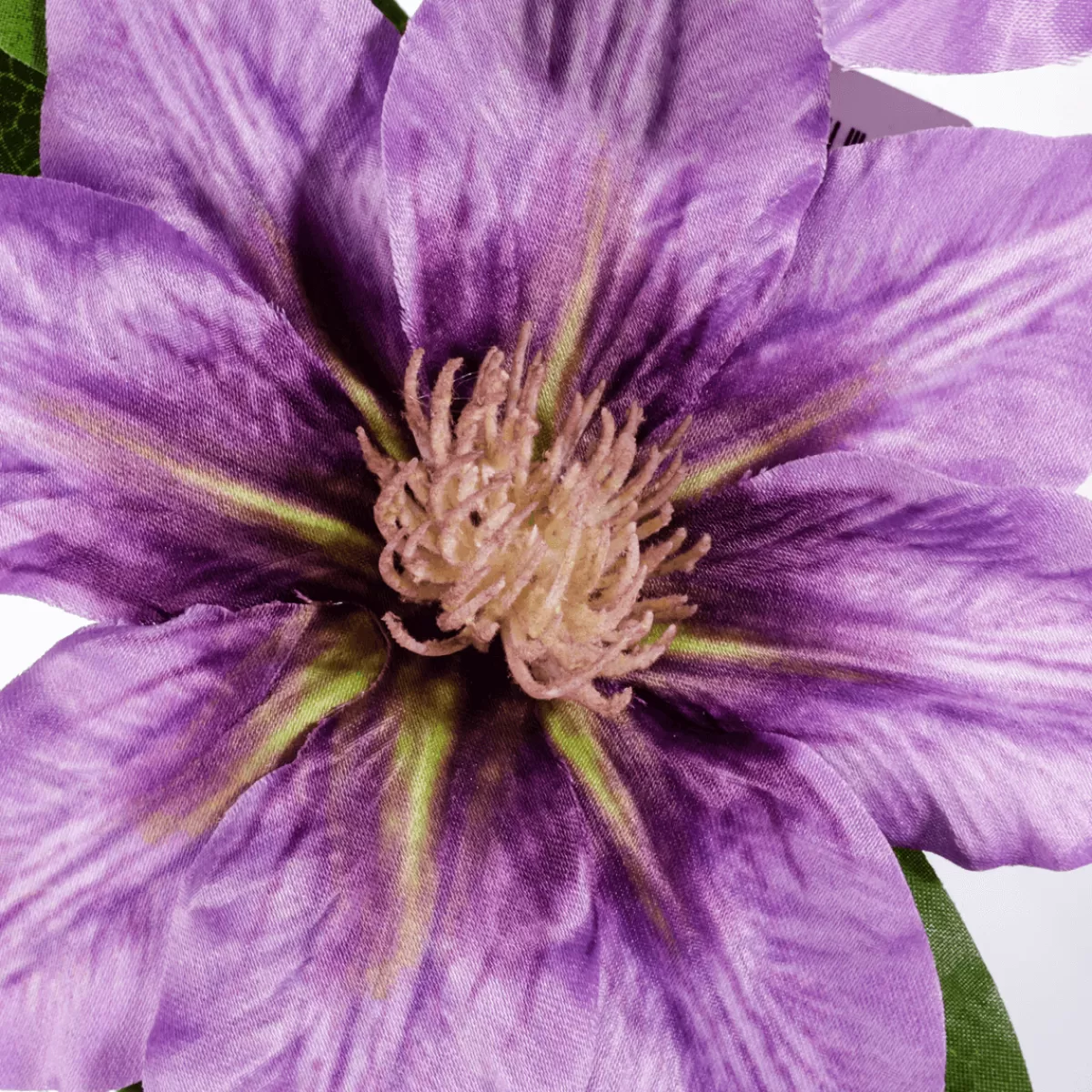 Cheap DecoWoerner Künstlicher Clematis-Zweig Lila, 80 Cm violett