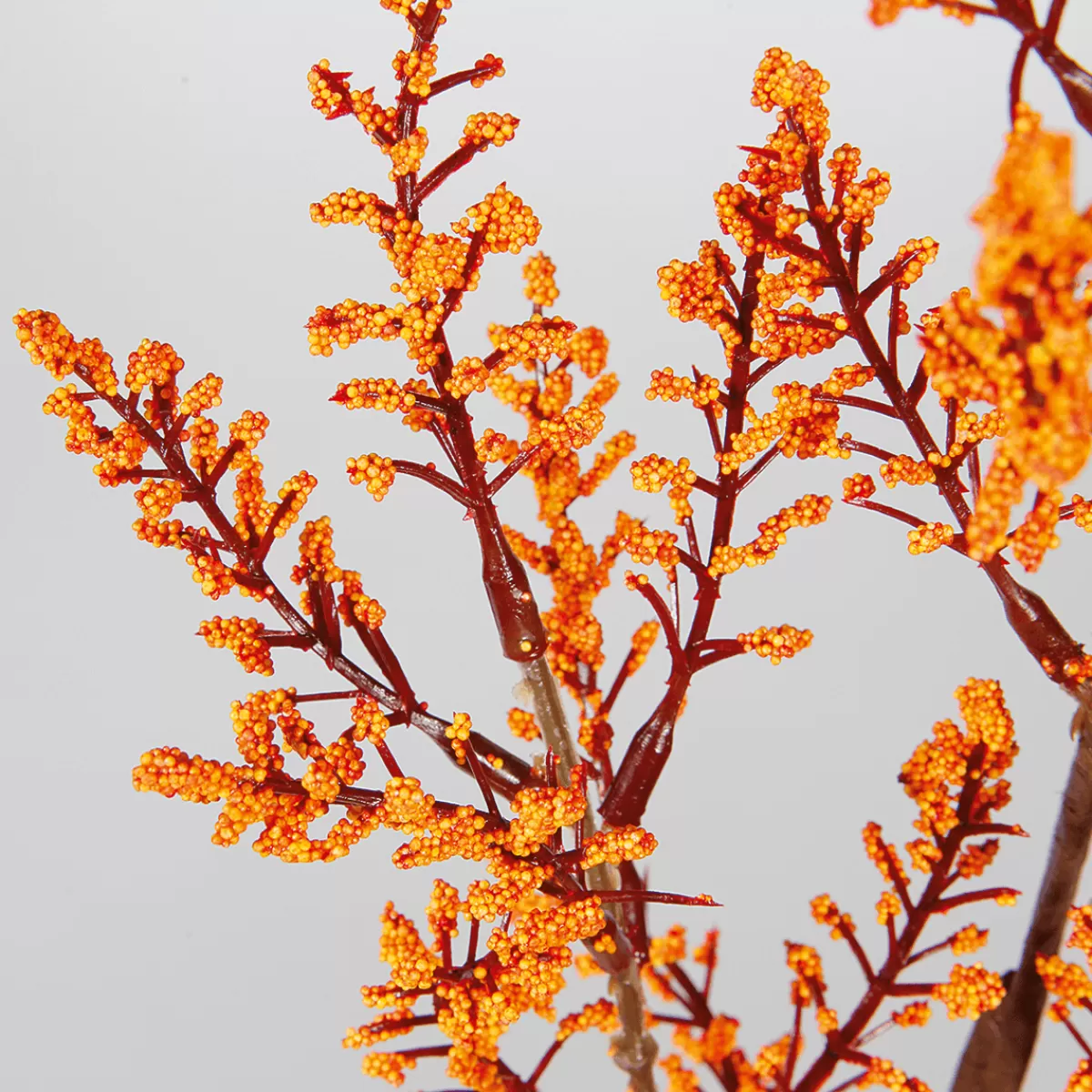 Fashion DecoWoerner Künstlicher Herbstzweig Astilbe 89 Cm orange