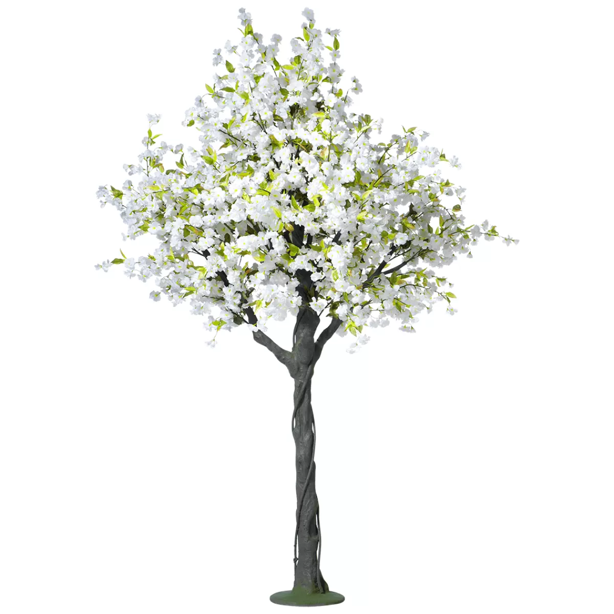 Best DecoWoerner Künstlicher Kirschblüten Baum , 220 Cm weiß