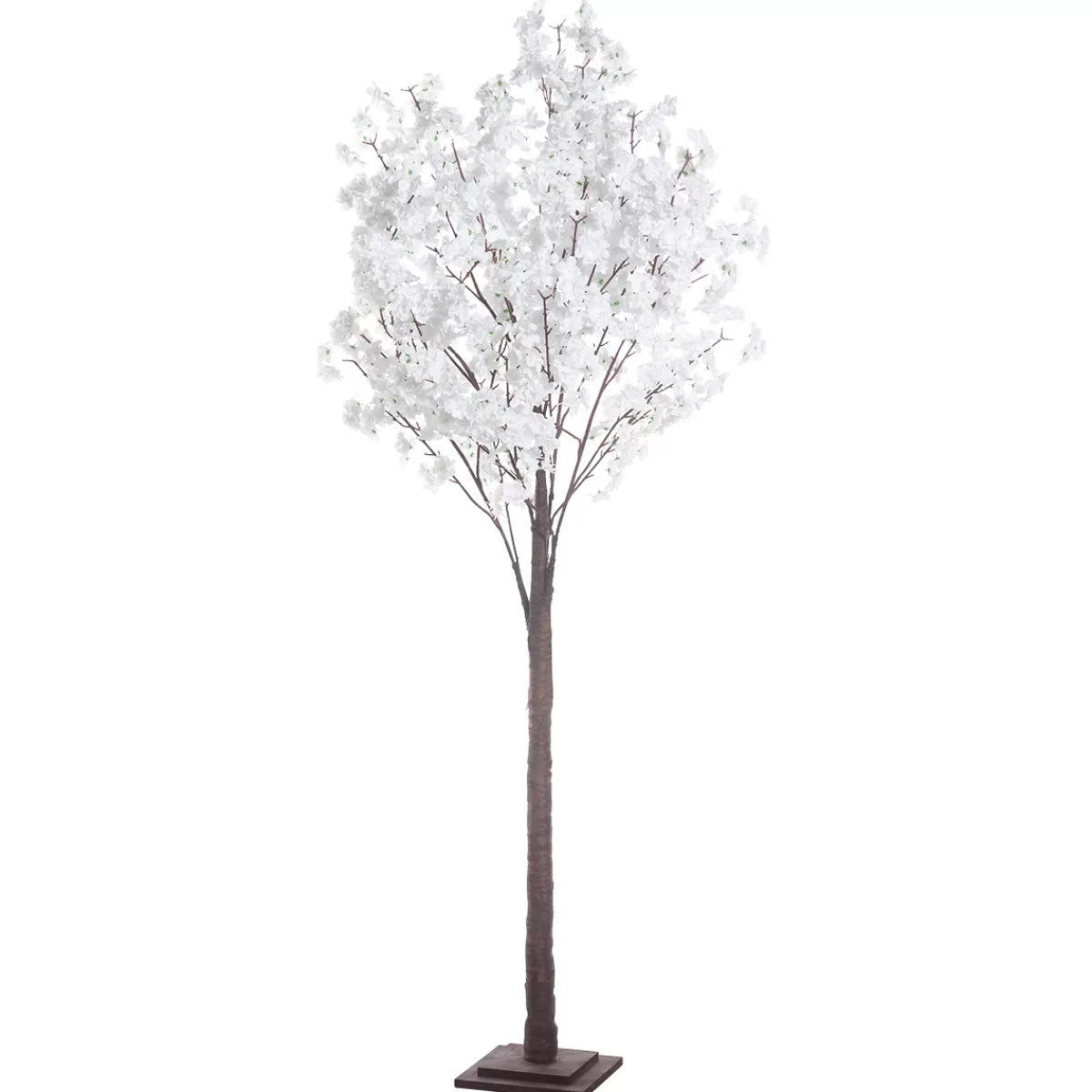 Clearance DecoWoerner Künstlicher Kirschblüten-Baum, 200 Cm, weiß