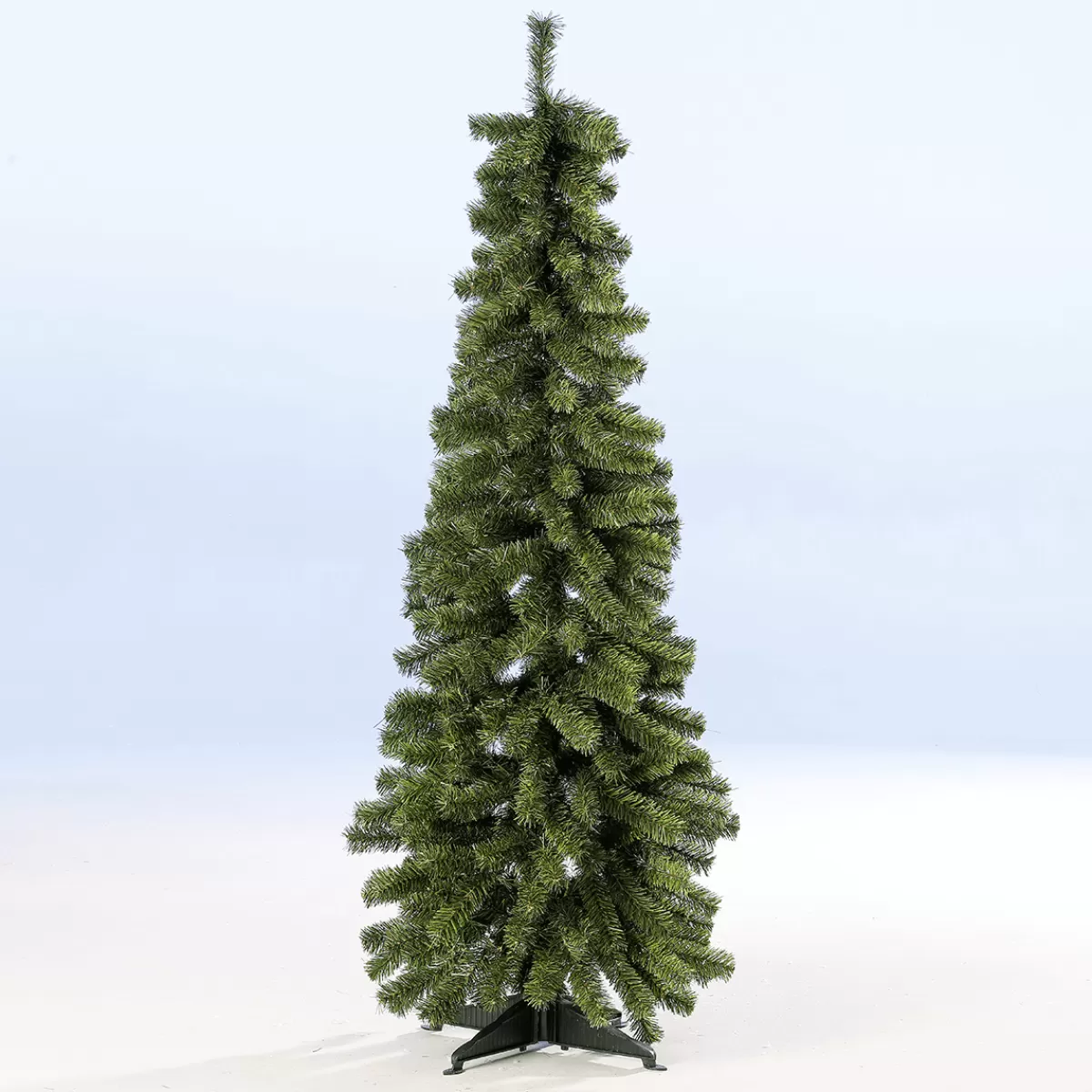 Outlet DecoWoerner Künstlicher, Schmaler Tannenbaum 150 Cm, B1 grün