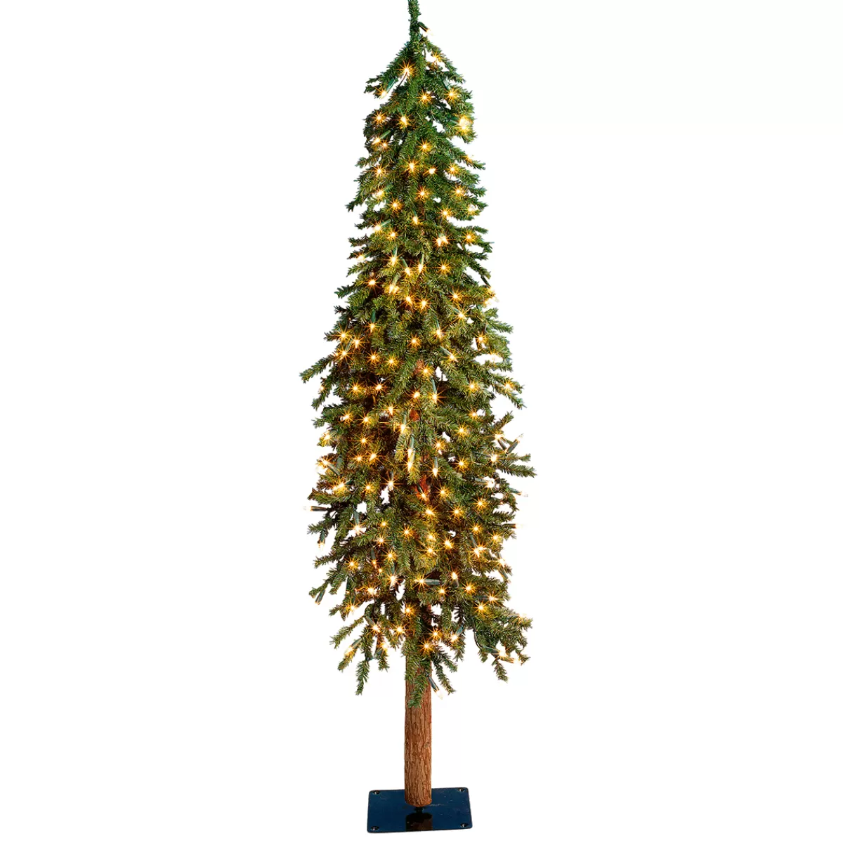 Best Sale DecoWoerner Künstlicher Tannenbaum Alpintanne Mit LED 150 Cm grün