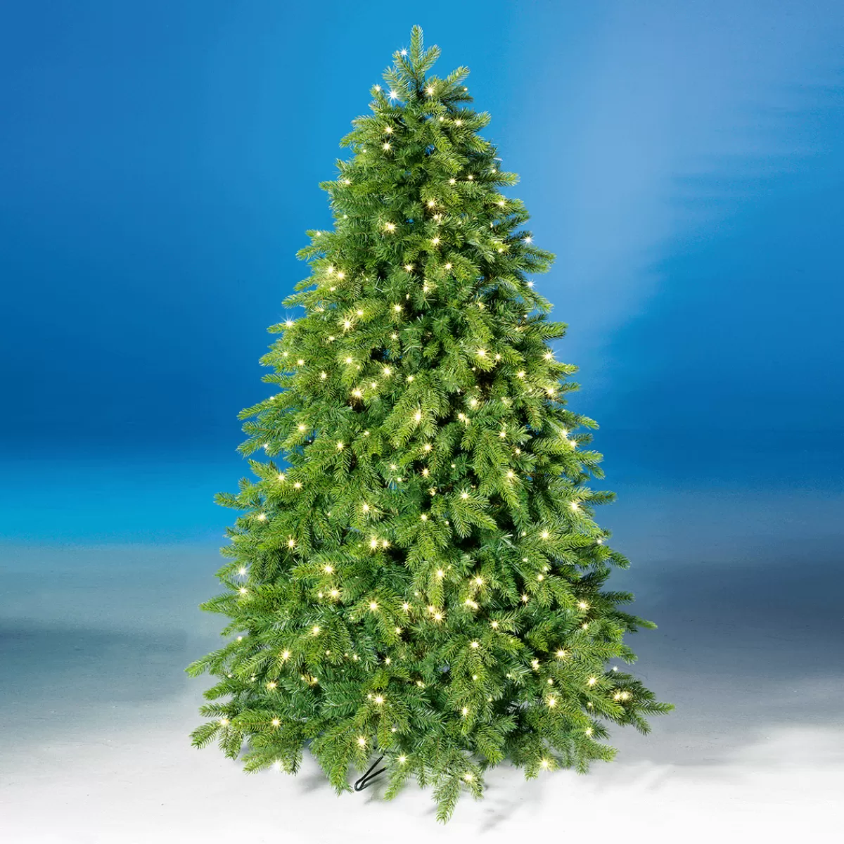 Cheap DecoWoerner Künstlicher Weihnachtsbaum Nordmanntanne Mit LED 240 Cm grün