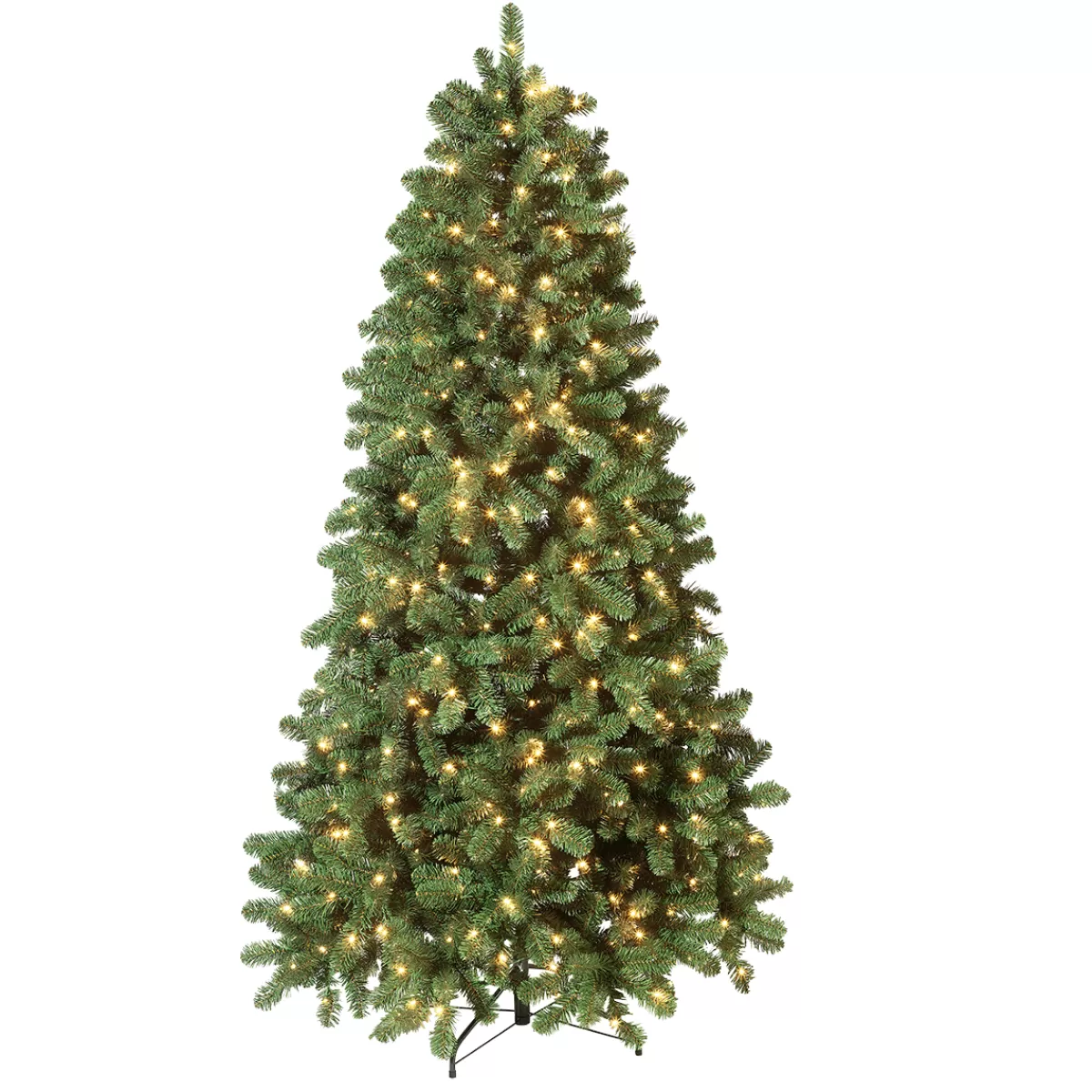 Shop DecoWoerner Künstlicher Weihnachtsbaum Weißtanne Mit LED 180 Cm grün