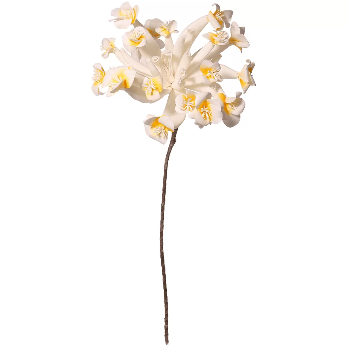 Discount DecoWoerner Kunstblume Frangipani 85 Cm weiß