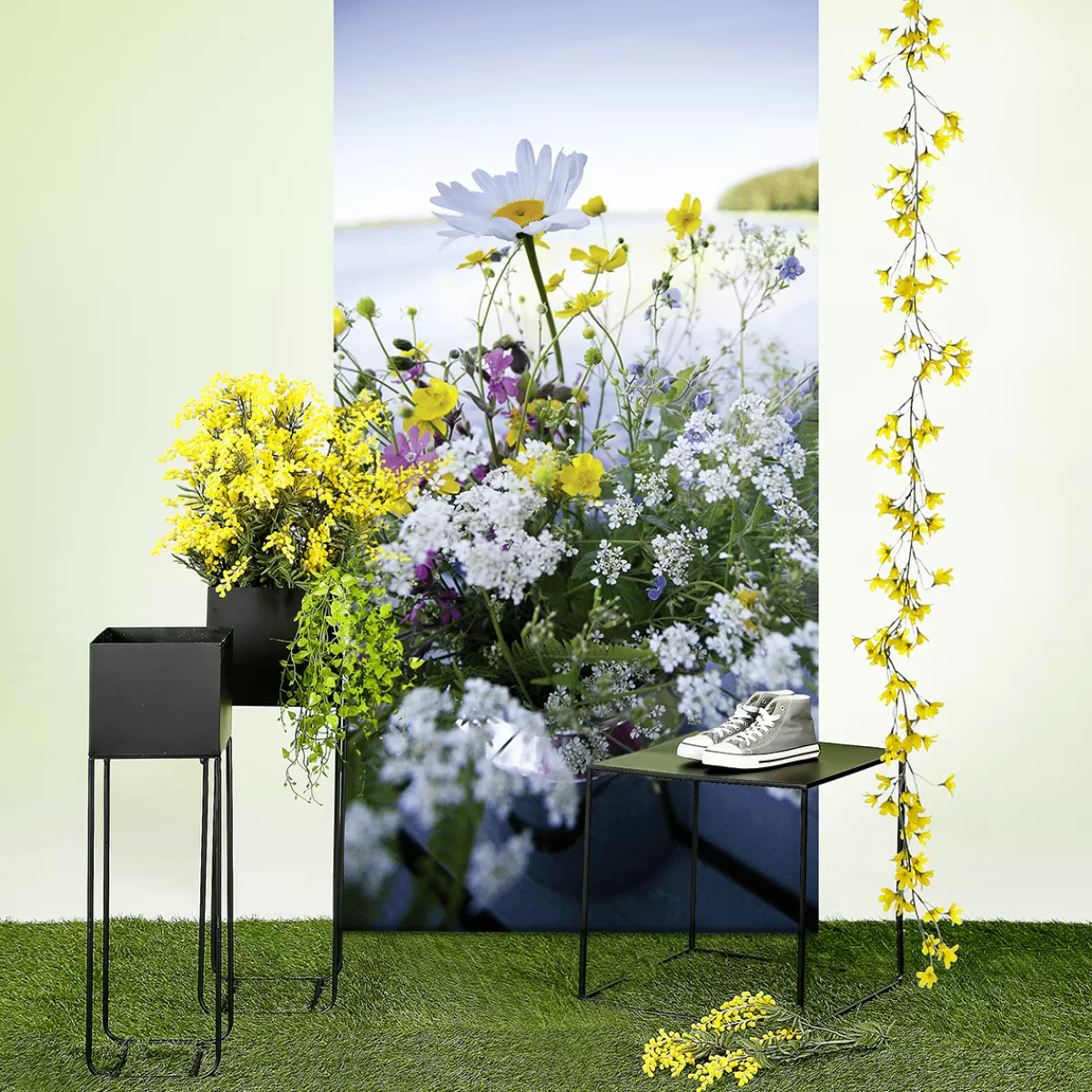 Shop DecoWoerner Kunstblume Mimose 84 Cm gelb