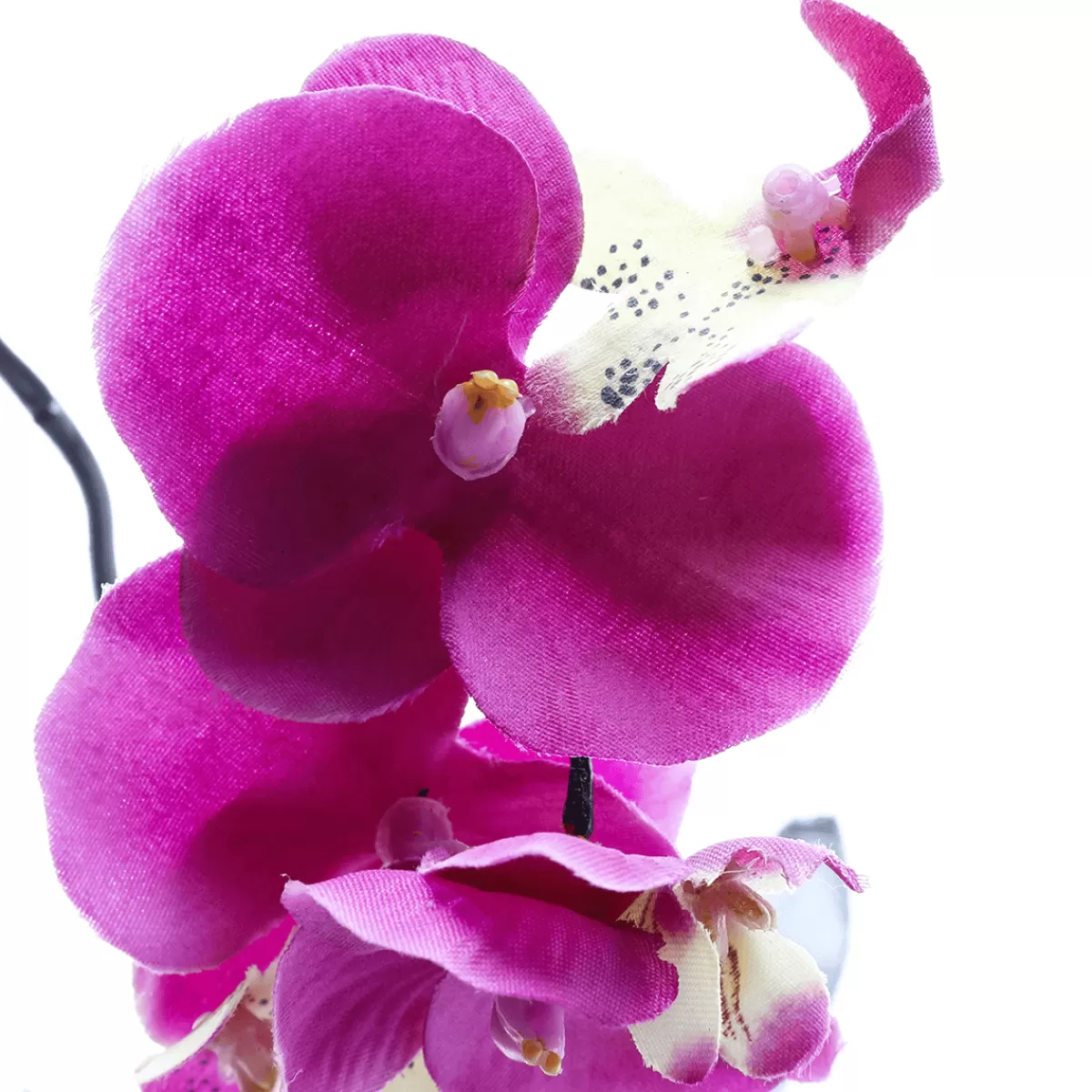 Discount DecoWoerner Kunstpflanze Orchidee Im Topf Pink , 28 Cm rosa