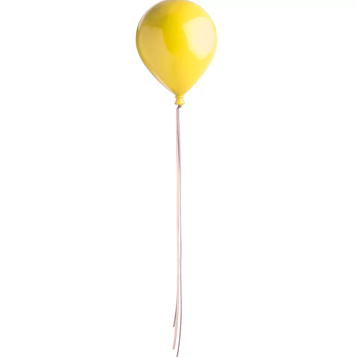 Best Sale DecoWoerner Kunststoff-Ballon Gelb 28 Cm Ø