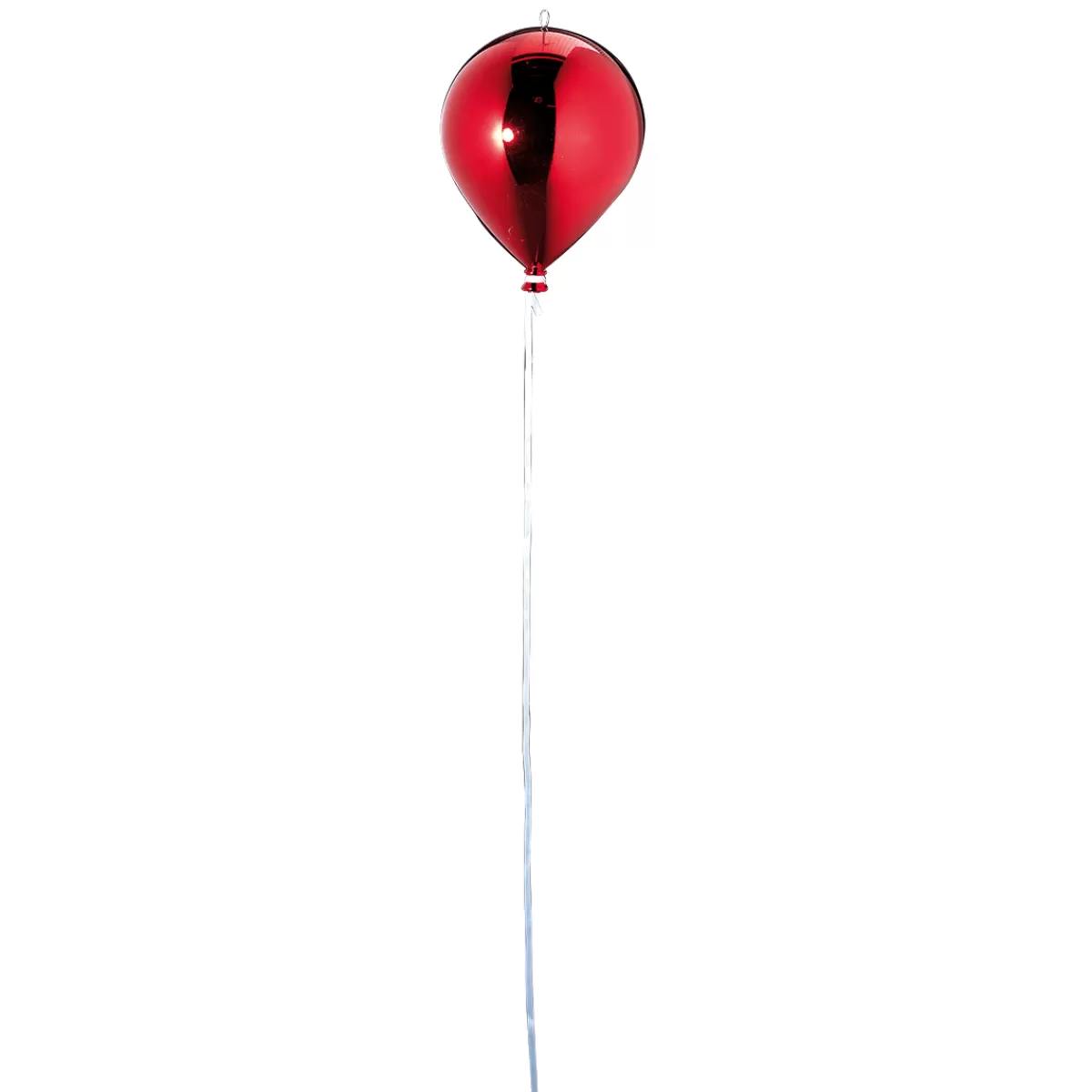 Cheap DecoWoerner Kunststoff-Ballon Metallic 20 Cm Ø rot