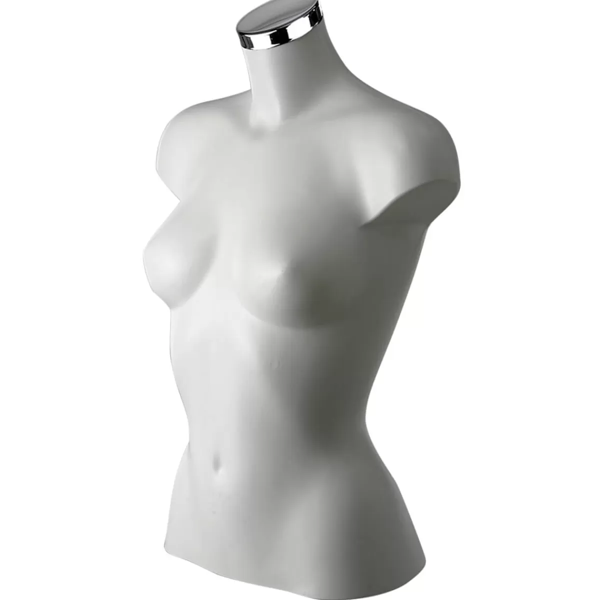 New DecoWoerner Kunststoff-Torso Dame 62 Cm, weiß