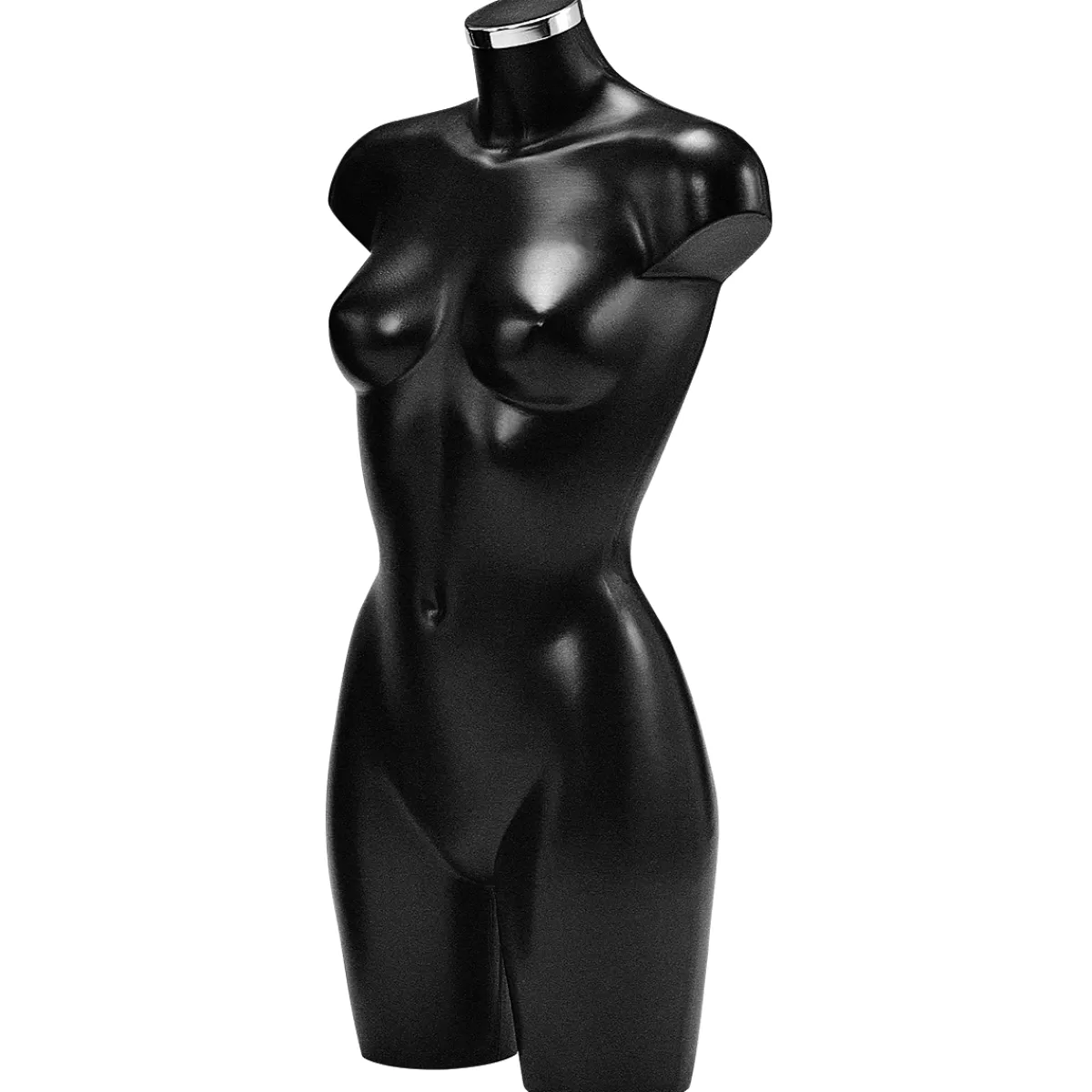 Sale DecoWoerner Kunststoff-Torso Dame 85 Cm, schwarz