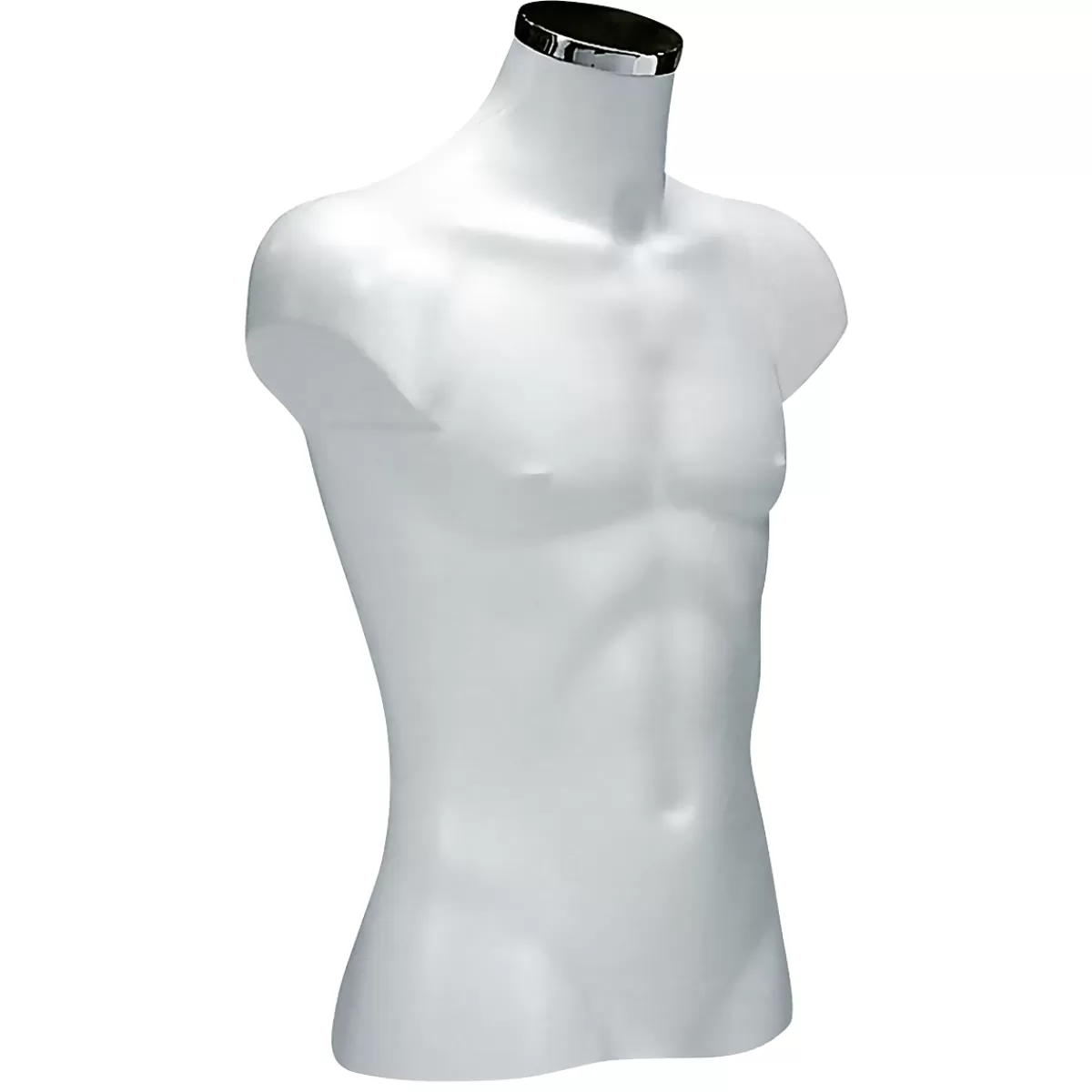 Fashion DecoWoerner Kunststoff-Torso Herr 70 Cm weiß