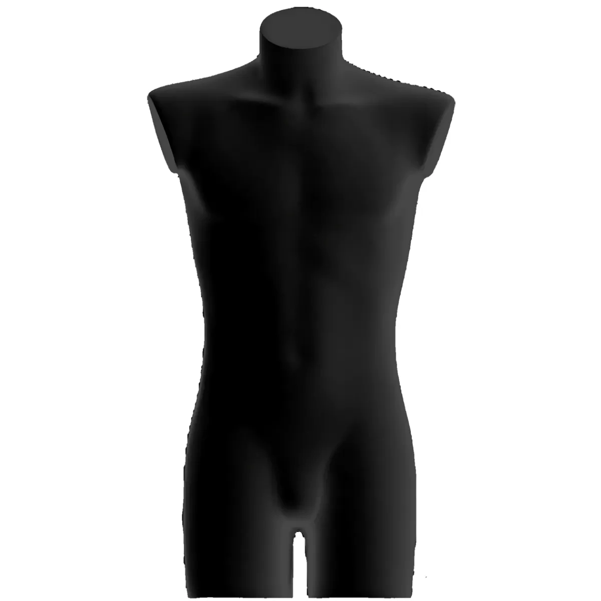 New DecoWoerner Kunststoff-Torso Herr 90 Cm, schwarz