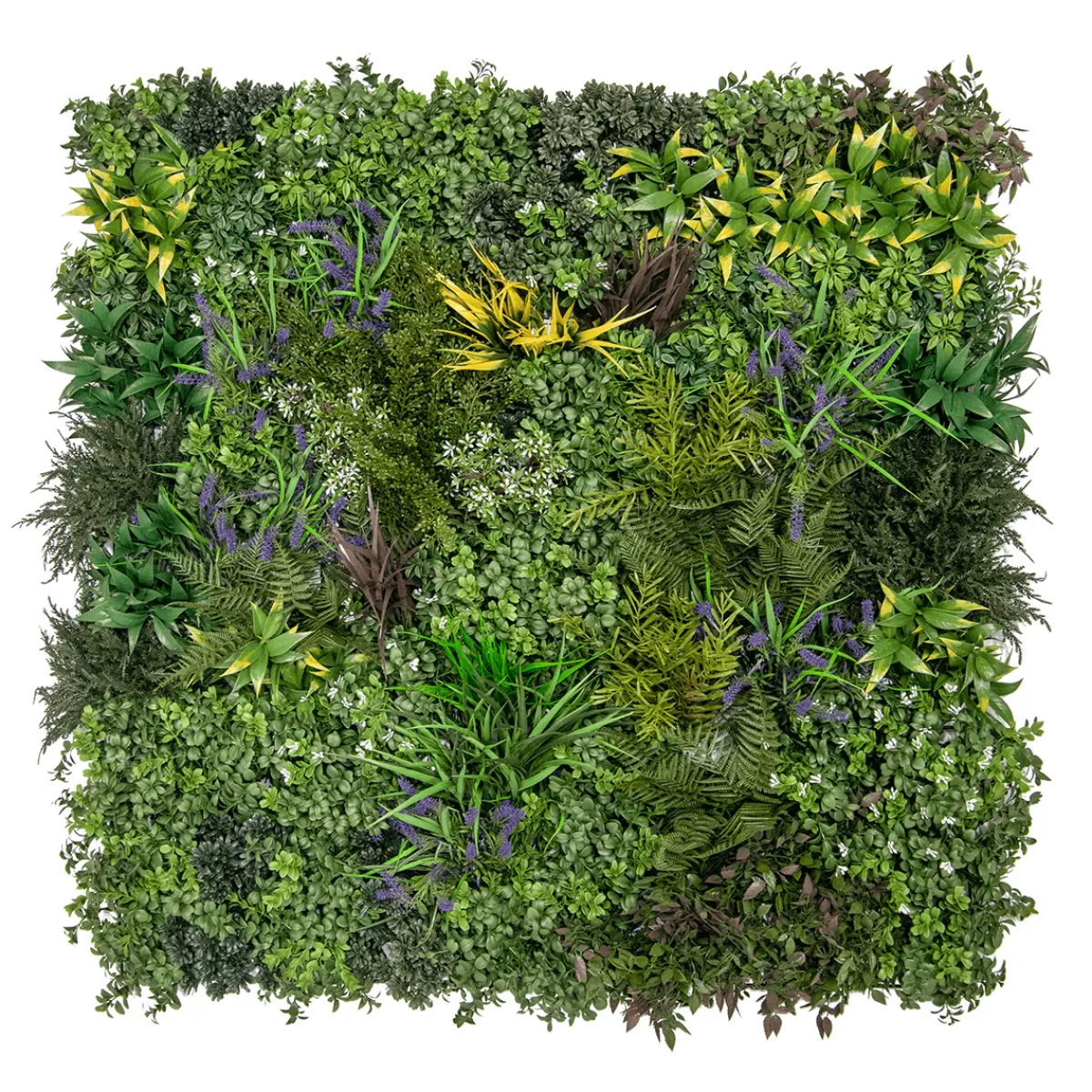 Flash Sale DecoWoerner Lavendel Grasmix Kunstpflanzenpaneel B1, 1 X 1 M grün