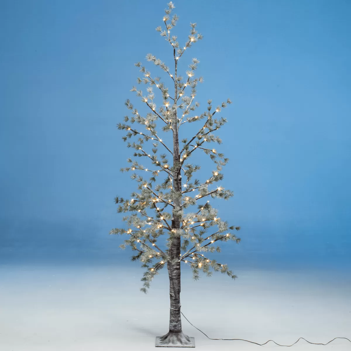 Cheap DecoWoerner LED Baum Warmweiß 210 Cm braun