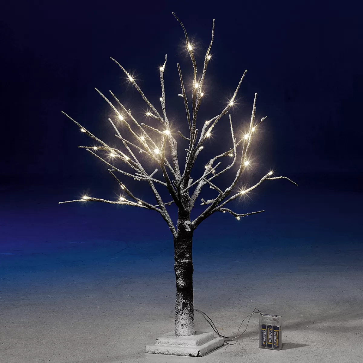 Best DecoWoerner LED Lichterbaum Für Innen, 70 Cm braun