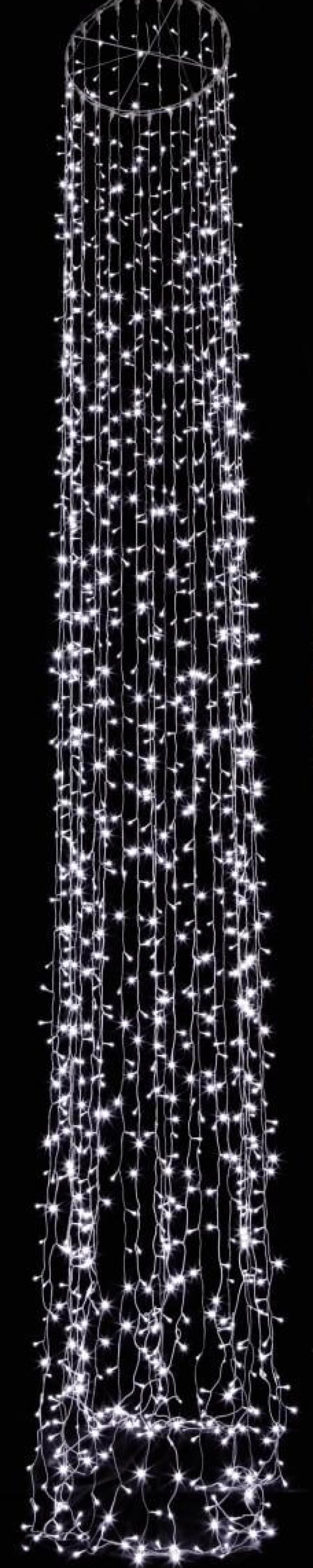 Flash Sale DecoWoerner LED-Lichterketten-Hänger, 300 Cm weiß