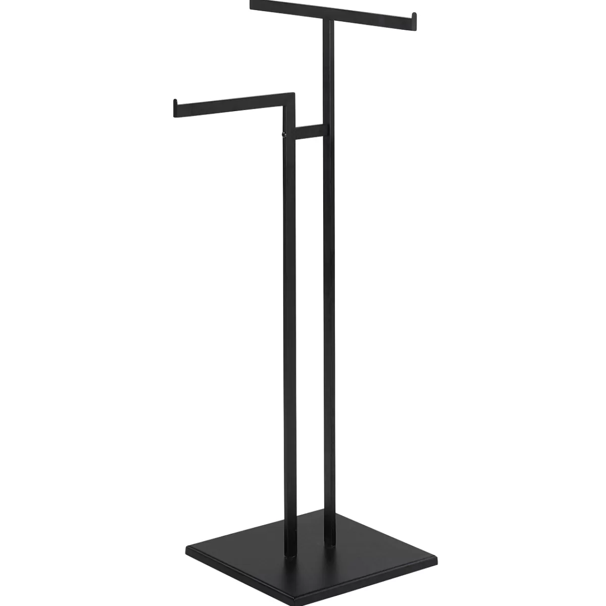 Discount DecoWoerner Metall-Kleiderständer NOVUS, 2-armig, 138 Cm schwarz