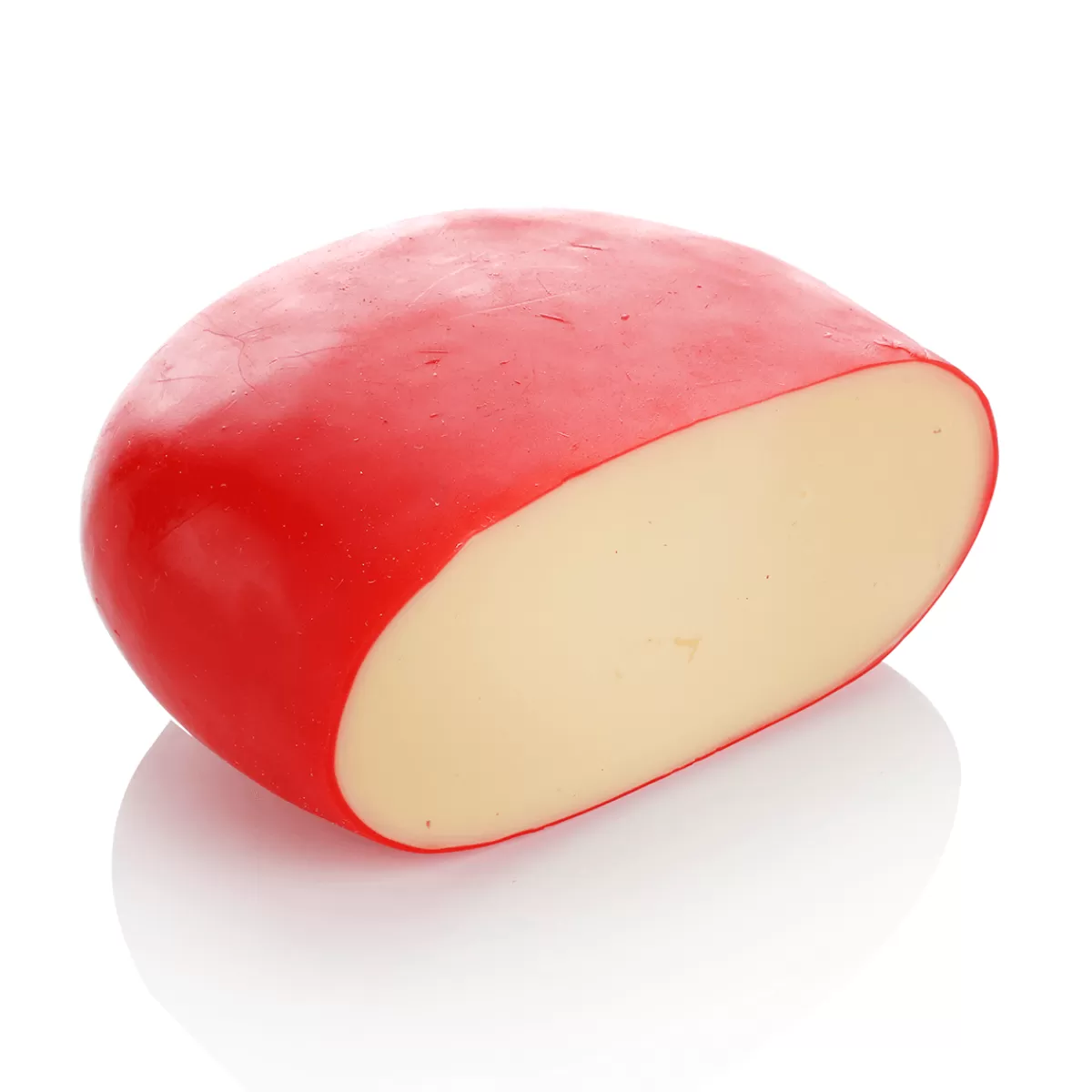 Discount DecoWoerner Mini-Käse, Babybel - Lebensmittel-Attrappe 10 Cm rot