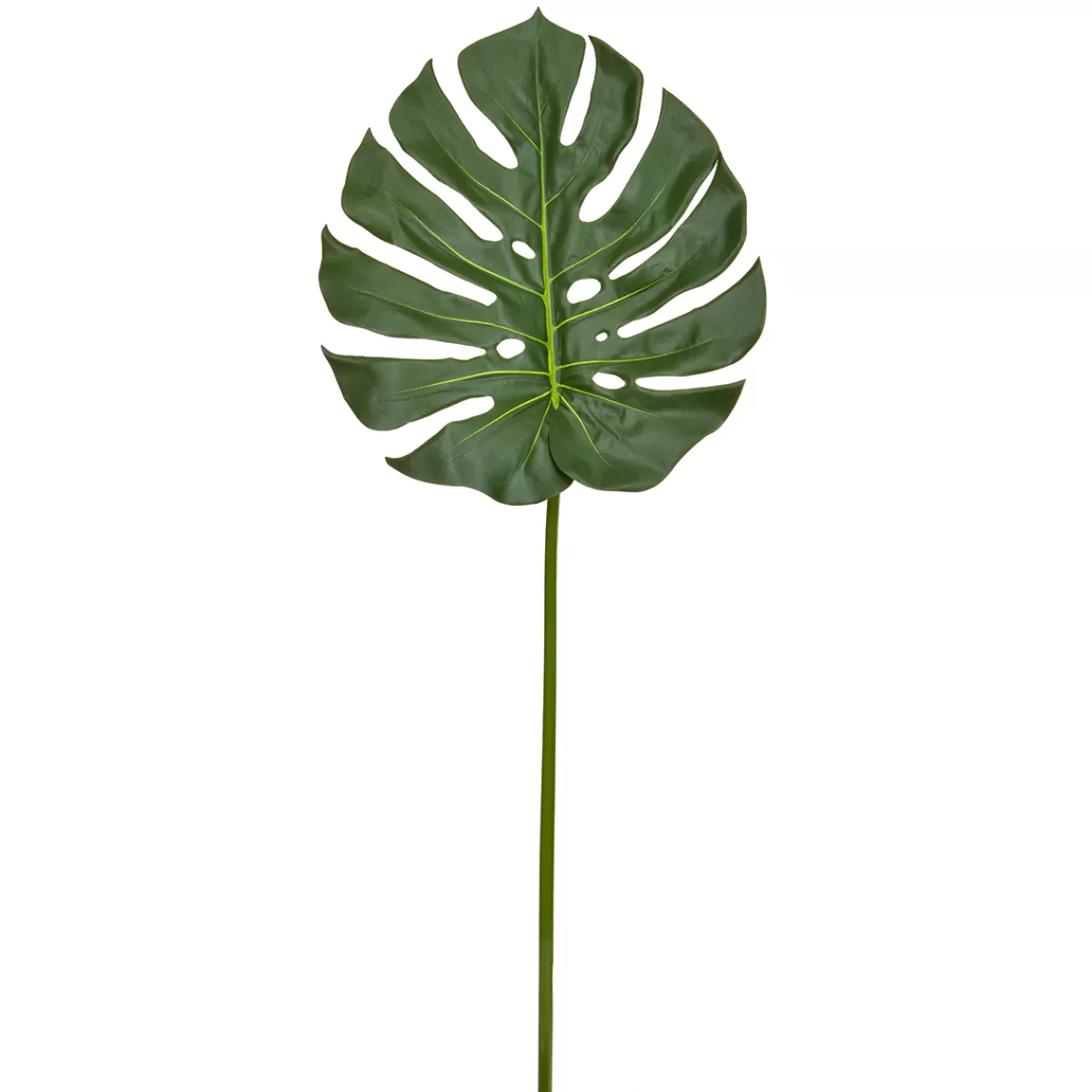 Cheap DecoWoerner Monstera Kunstblatt Schwer Entflammbar B1, 75 Cm grün