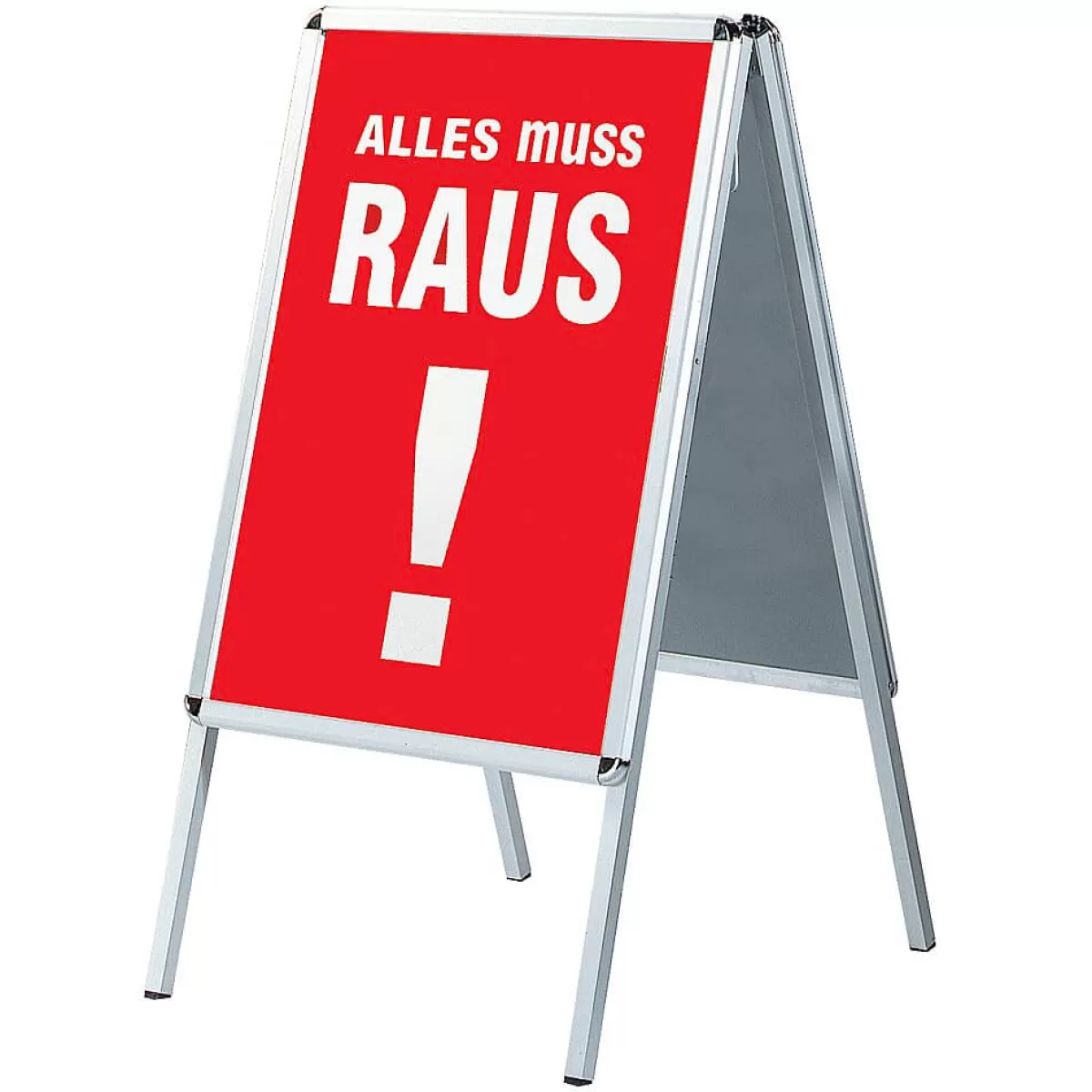 Discount DecoWoerner Papierposter "Alles Muss Raus" A1 mehrfarbig