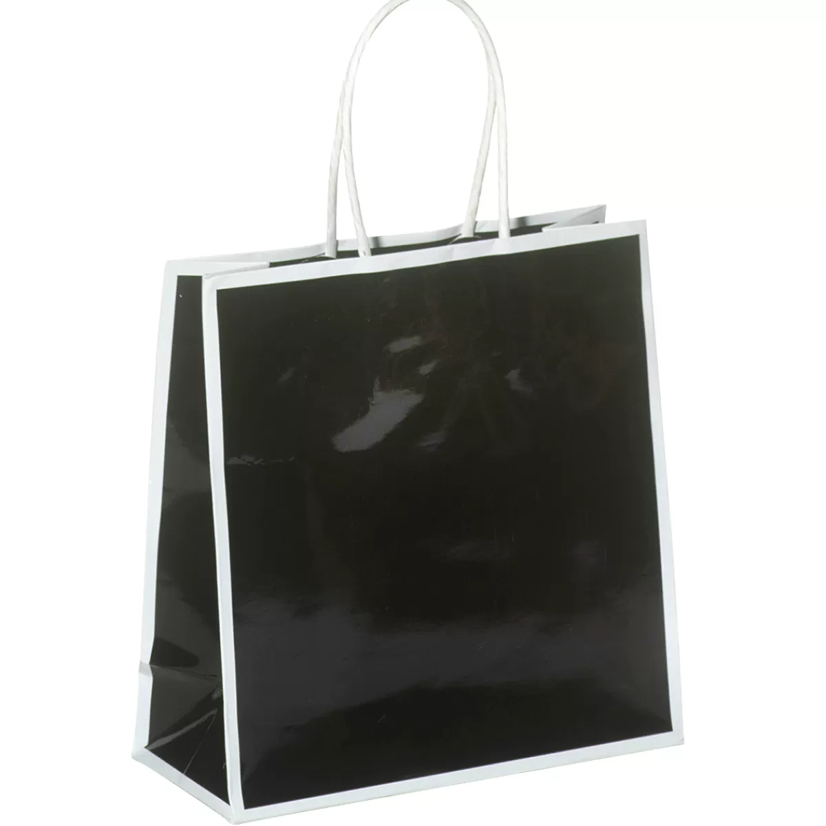 Sale DecoWoerner Papiertasche "Coco" 18 X 18 Cm 25 Stück, 155 Gr/m² schwarz