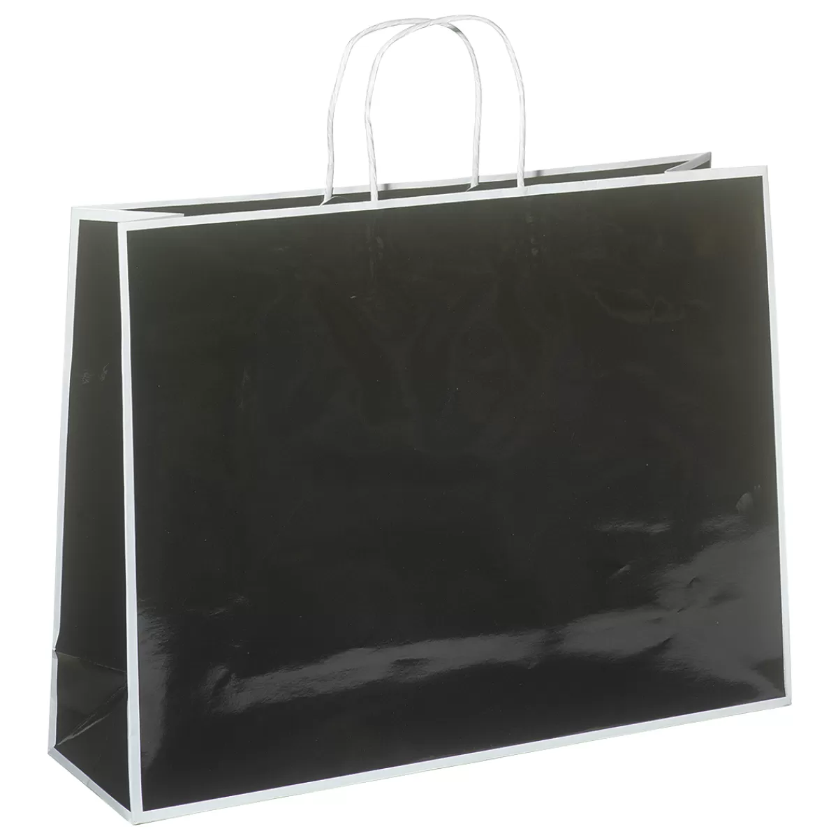Cheap DecoWoerner Papiertasche "Coco" 30 X 40 X 12 Cm 25 Stück, 155 Gr/ M² schwarz