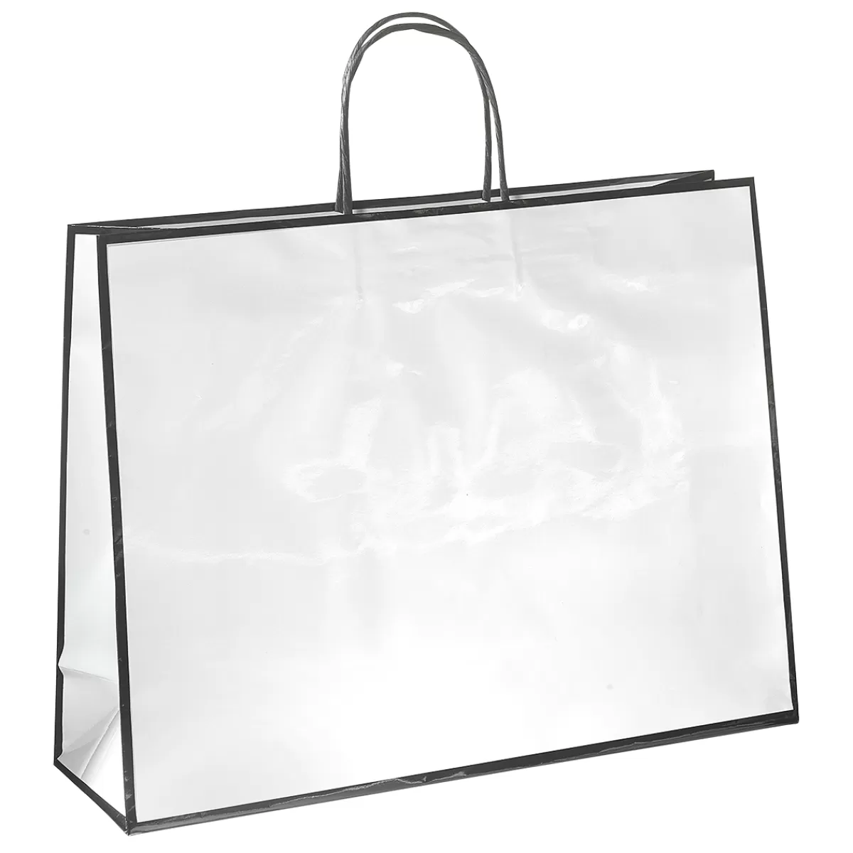 Clearance DecoWoerner Papiertasche "Coco" 30 X 40 Cm 25 Stück weiß