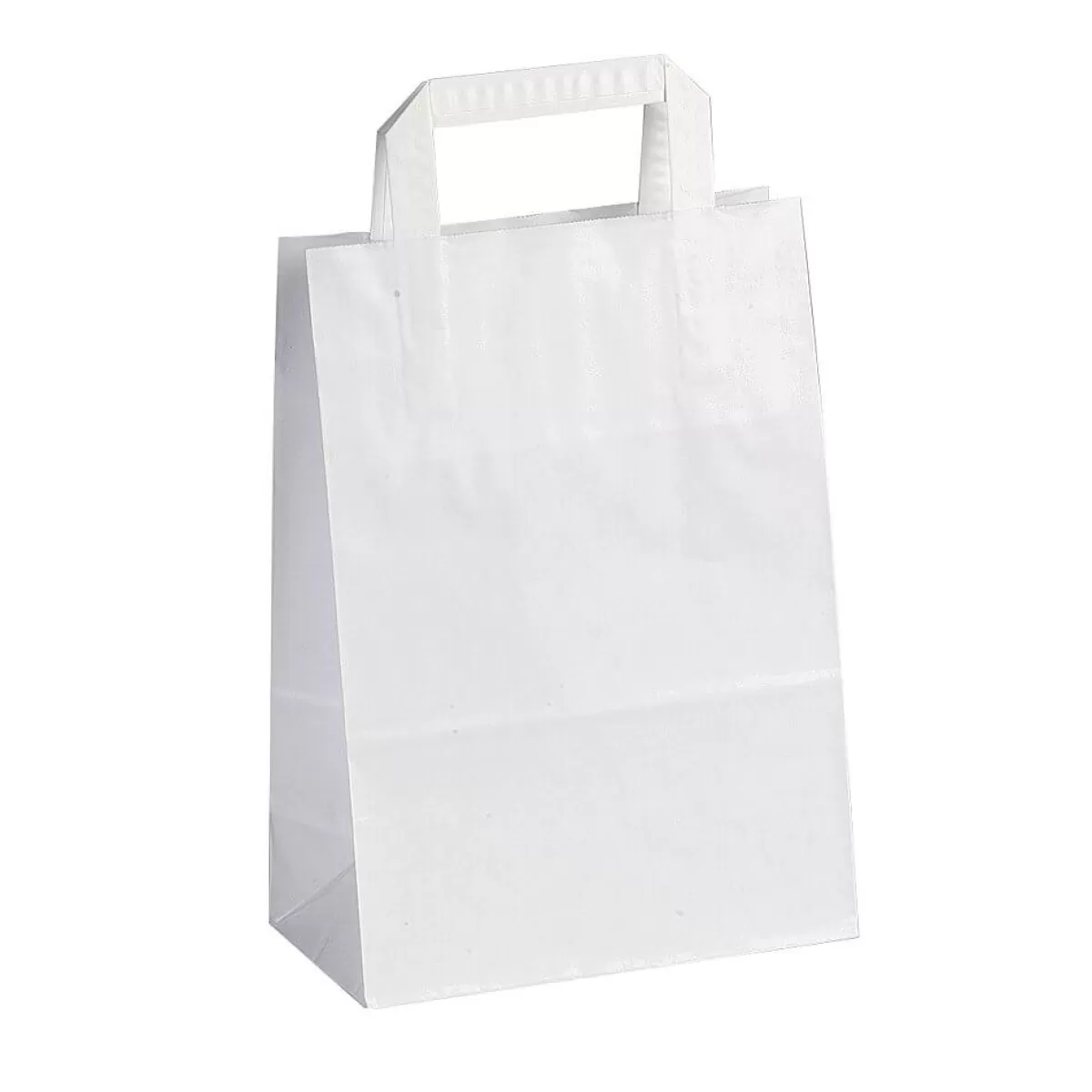 Cheap DecoWoerner Papiertragetasche, , 20 X 28 + 10 Cm 250 Stück weiß