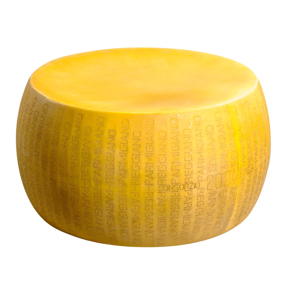 Outlet DecoWoerner Parmesankäse/ Parmigiano Reggiano Lebensmittel-Attrappe gelb