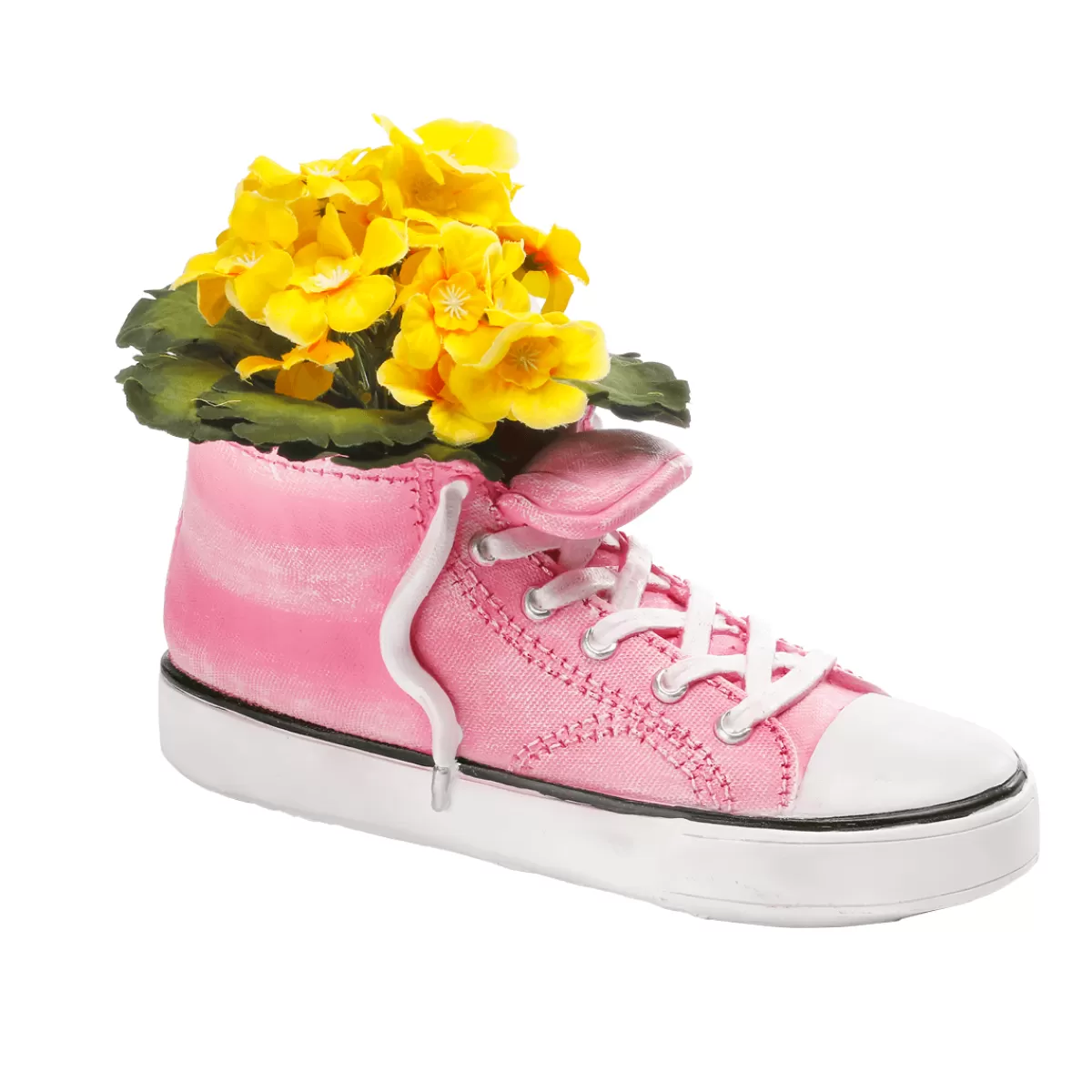 Cheap DecoWoerner Pflanzentopf Im Turnschuhdesign 27 Cm rosa