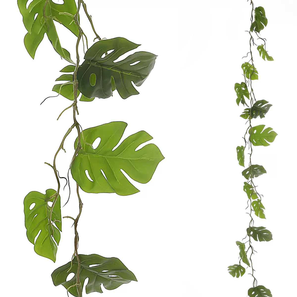 Discount DecoWoerner Philodendron Kunstpflanzengirlande 140 Cm grün