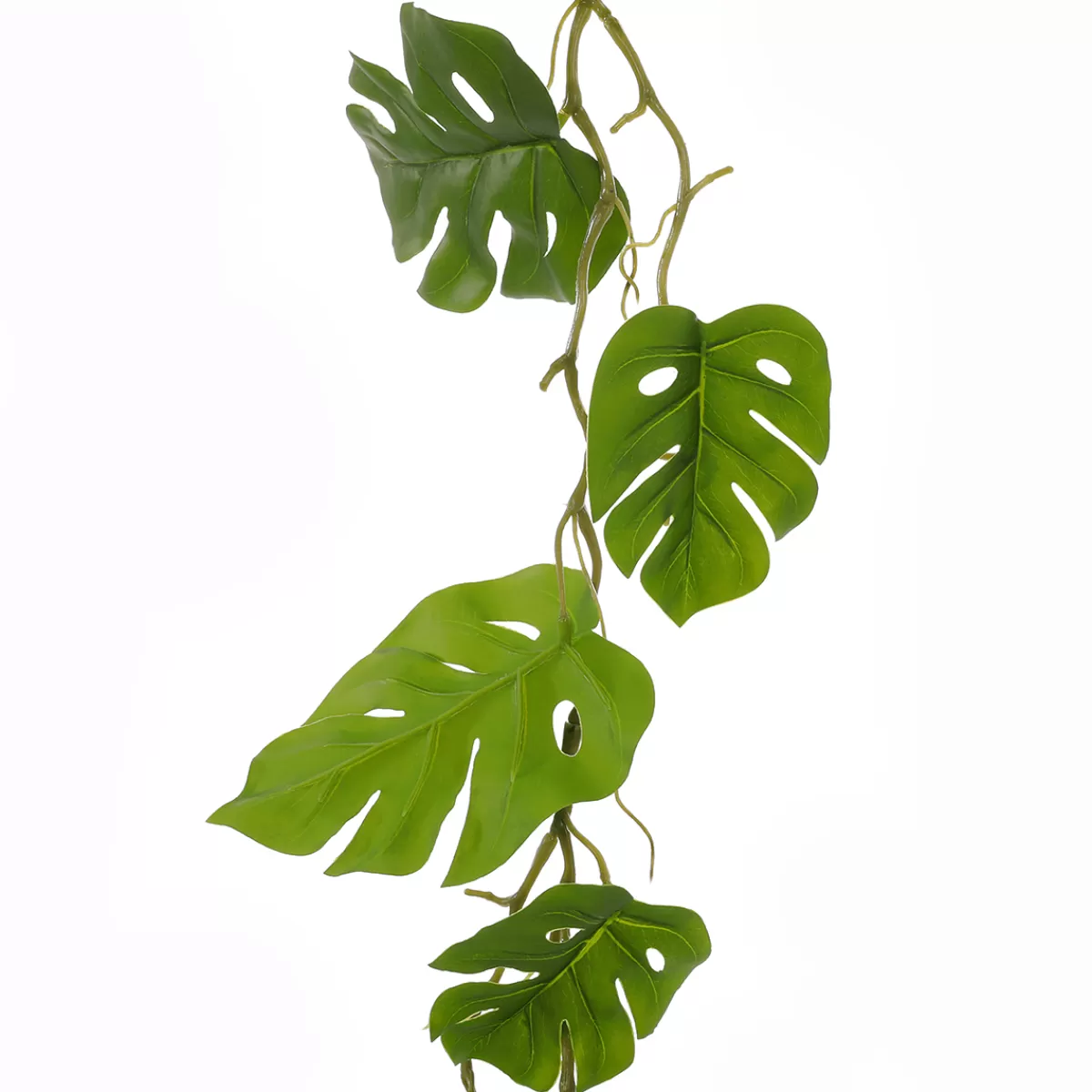 Discount DecoWoerner Philodendron Kunstpflanzengirlande 140 Cm grün