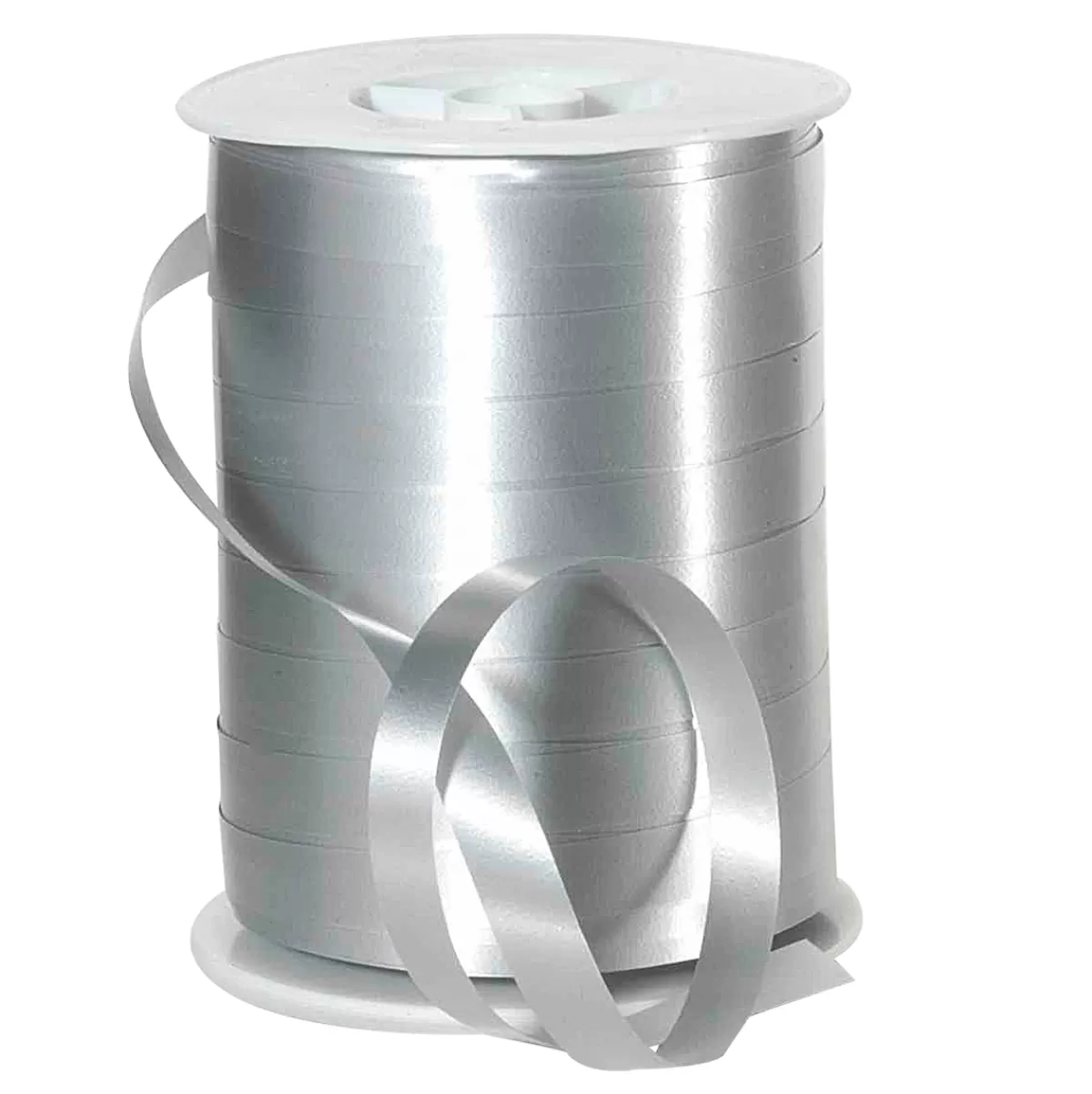 Outlet DecoWoerner Ringelband, 10 Mm, 250 M, silber