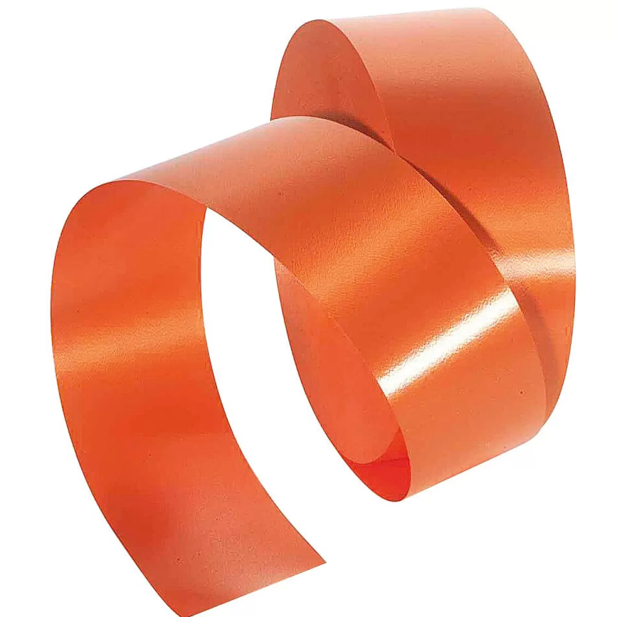 New DecoWoerner Ringelband, 50 Mm, 100 M, orange