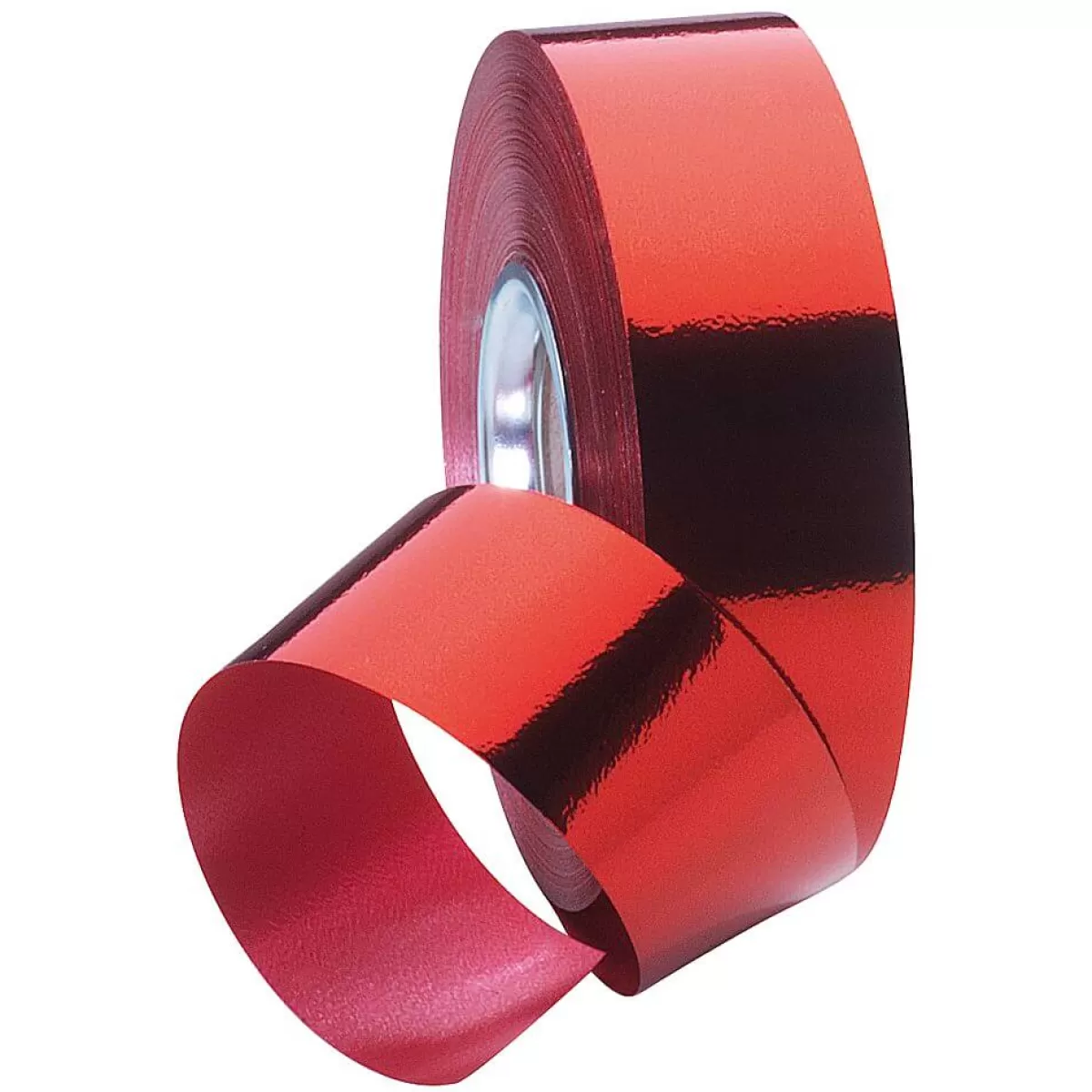 Flash Sale DecoWoerner Ringelband Metallic, 31 Mm, 50 M, rot