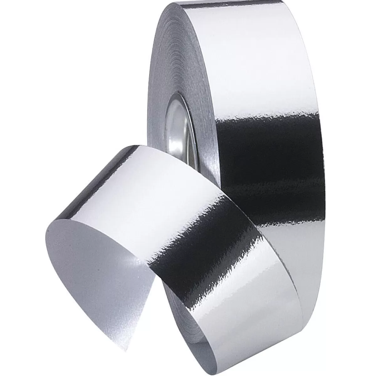 Cheap DecoWoerner Ringelband Metallic, 31 Mm, 50 M, silber