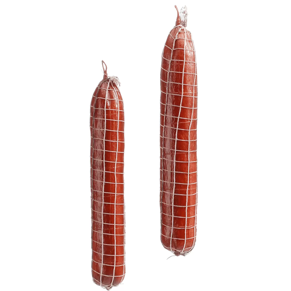 Shop DecoWoerner Salami Lebensmittel-Attrappe, Pack á 2 Stück rot